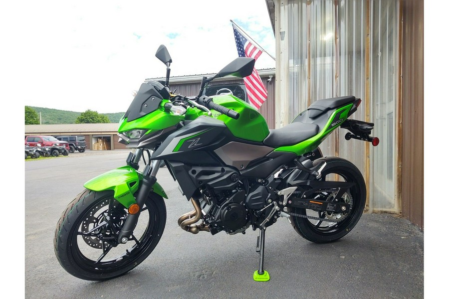 2024 Kawasaki Z500 ABS - Green