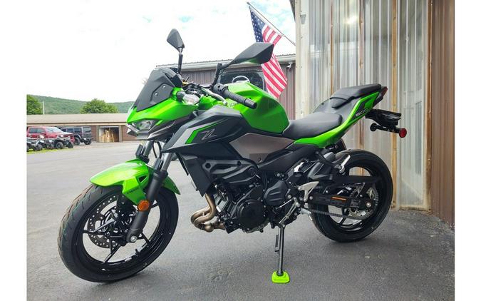 2024 Kawasaki Z500 ABS - Green