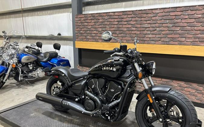 2026 Indian Motorcycle® Scout® Sixty Bobber Black Metallic