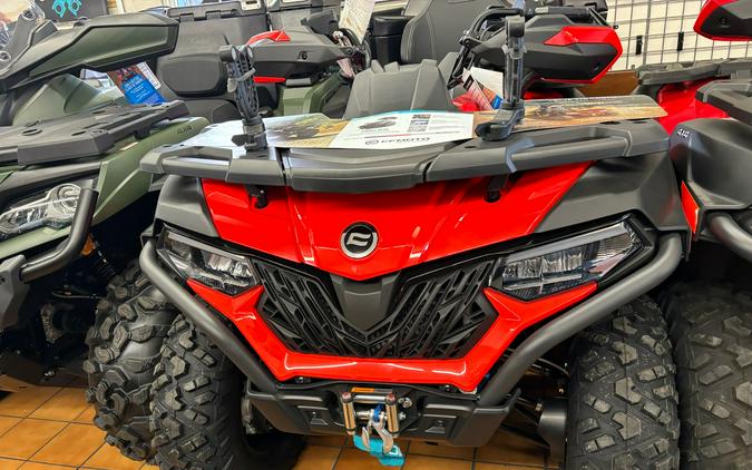 2024 CFMOTO CFORCE 600 Touring MAGMA RED