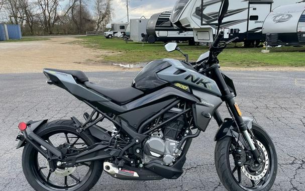 2026 CFMOTO NK 300 - NEBULA BLACK