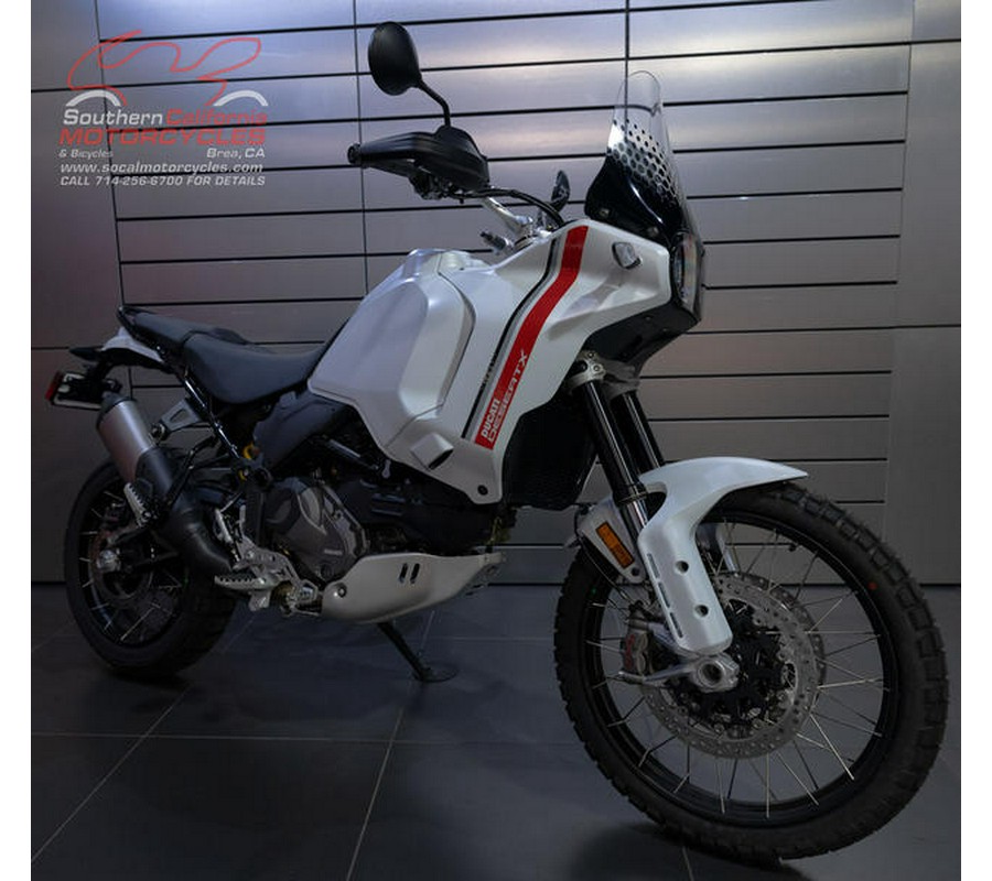 2023 Ducati DesertX Star White Silk