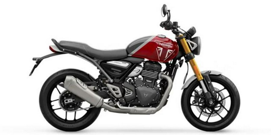 2024 Triumph Speed 400 Carnival Red / Phantom Black