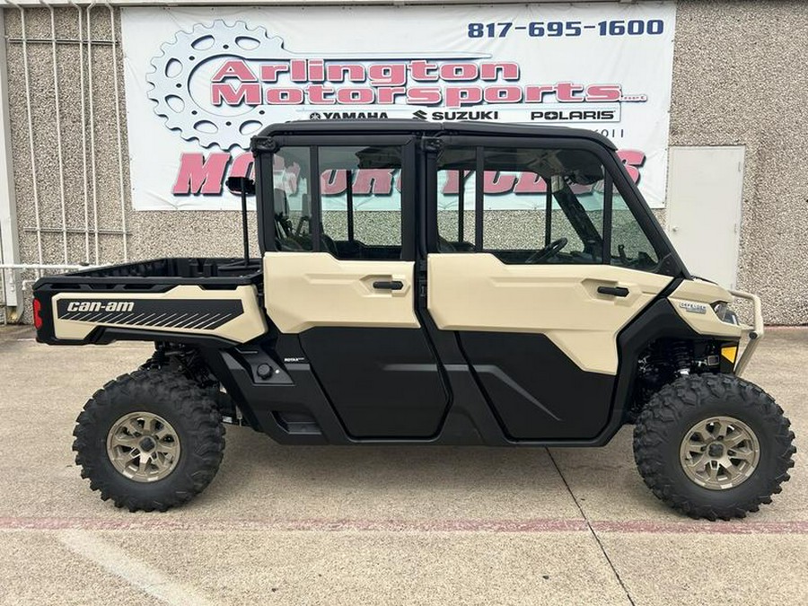 2024 Can-Am® Defender MAX Limited HD10 Desert Tan & Timeless Black