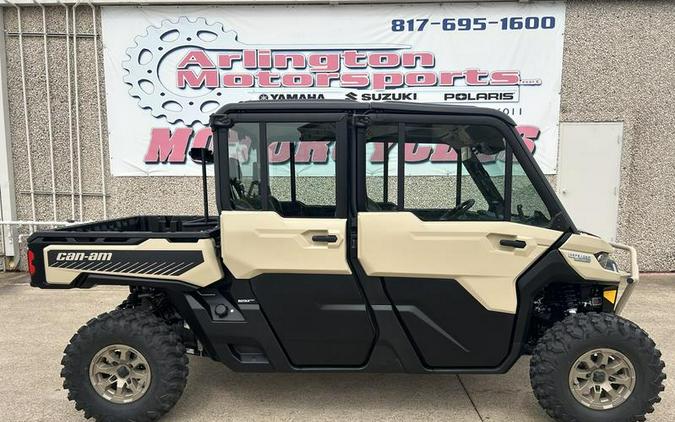 2024 Can-Am® Defender MAX Limited HD10 Desert Tan & Timeless Black