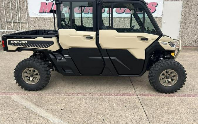 2024 Can-Am® Defender MAX Limited HD10 Desert Tan & Timeless Black