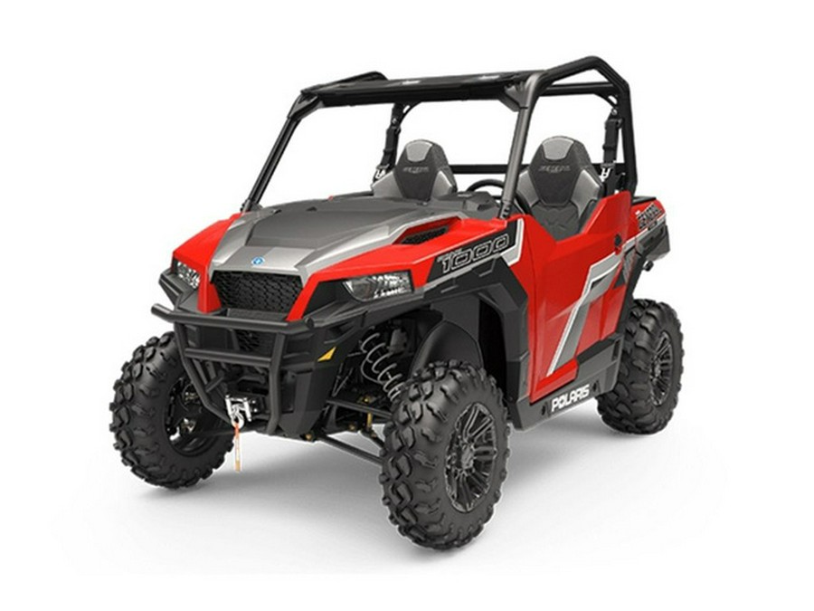 2019 Polaris General 1000 EPS White Lightning 1000 EPS Premium Havasu Red Pearl