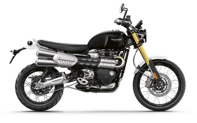 2022 Triumph Scrambler 1200 XE Sapphire Black