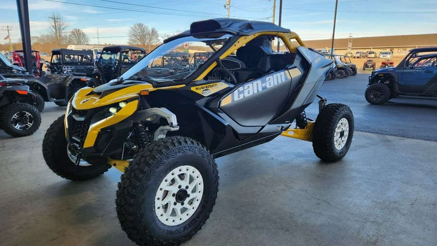 2024 Can-Am® Maverick R X RS Carbon Black & Neo Yellow