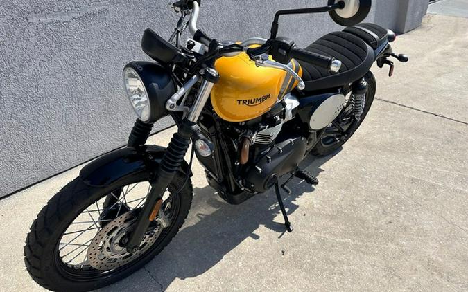 2024 Triumph Scrambler 900 Cosmic YellowGraphite