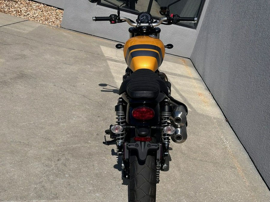 2024 Triumph Scrambler 900 Cosmic YellowGraphite