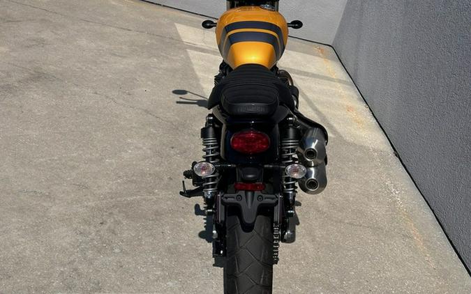 2024 Triumph Scrambler 900 Cosmic YellowGraphite