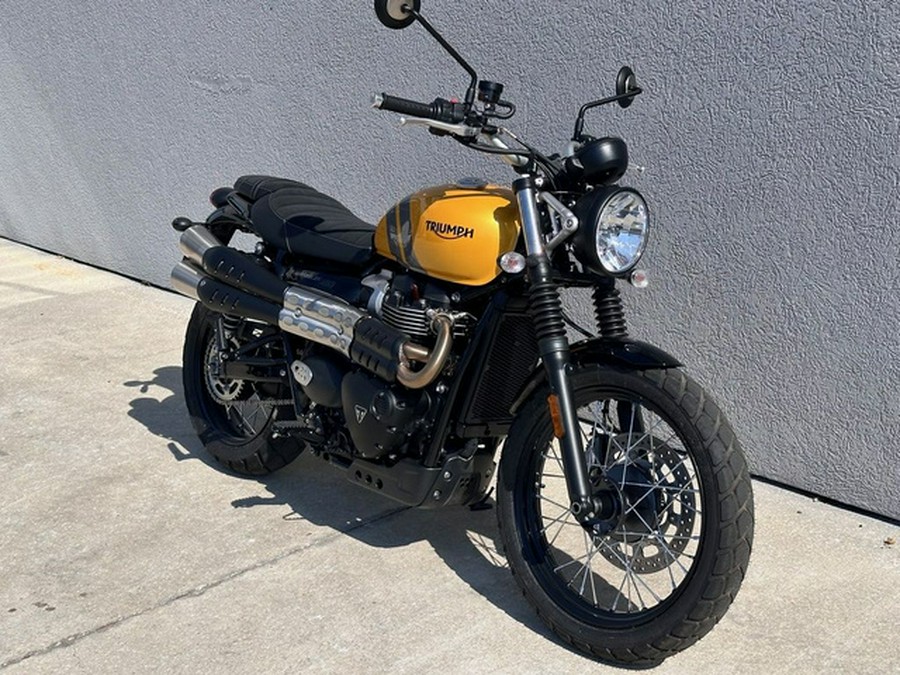 2024 Triumph Scrambler 900 Cosmic YellowGraphite