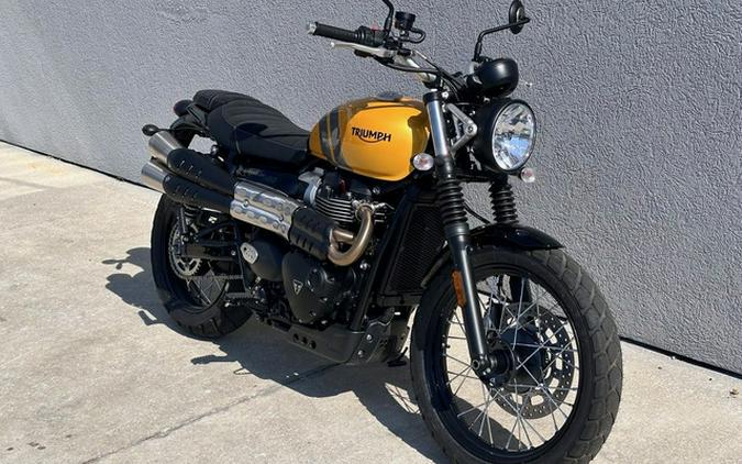 2024 Triumph Scrambler 900 Cosmic YellowGraphite