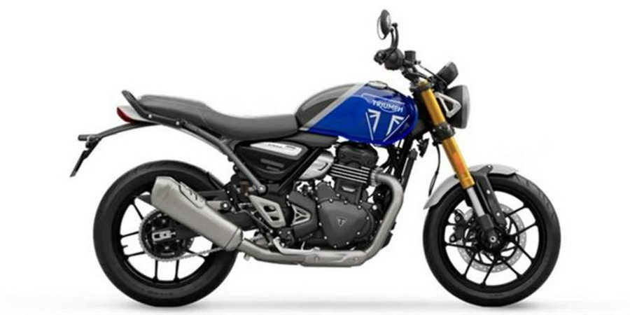 2024 Triumph Speed 400 Caspian Blue / Storm Grey