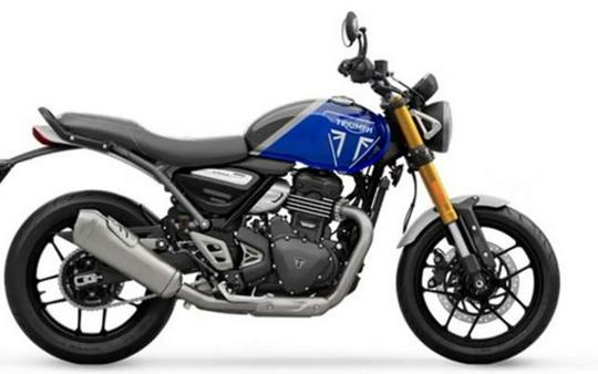 2024 Triumph Speed 400 Caspian Blue / Storm Grey