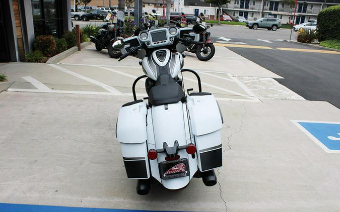 2024 Indian Motorcycle® Chieftain® Dark Horse® Ghost White Metallic Smoke