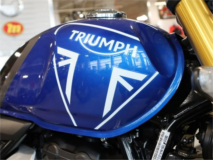 2024 Triumph Speed 400 Caspian Blue / Storm Grey