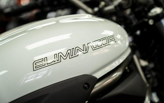 2024 Kawasaki Eliminator® Pearl Robotic White