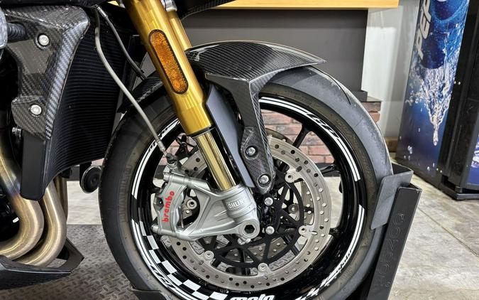 2022 Triumph Speed Triple 1200 RR Red Hopper Storm Grey