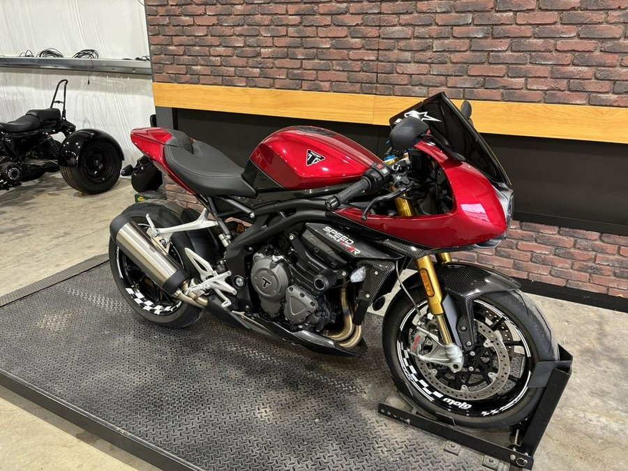 2022 Triumph Speed Triple 1200 RR Red Hopper Storm Grey