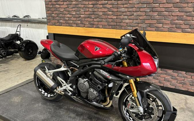 2022 Triumph Speed Triple 1200 RR Red Hopper Storm Grey