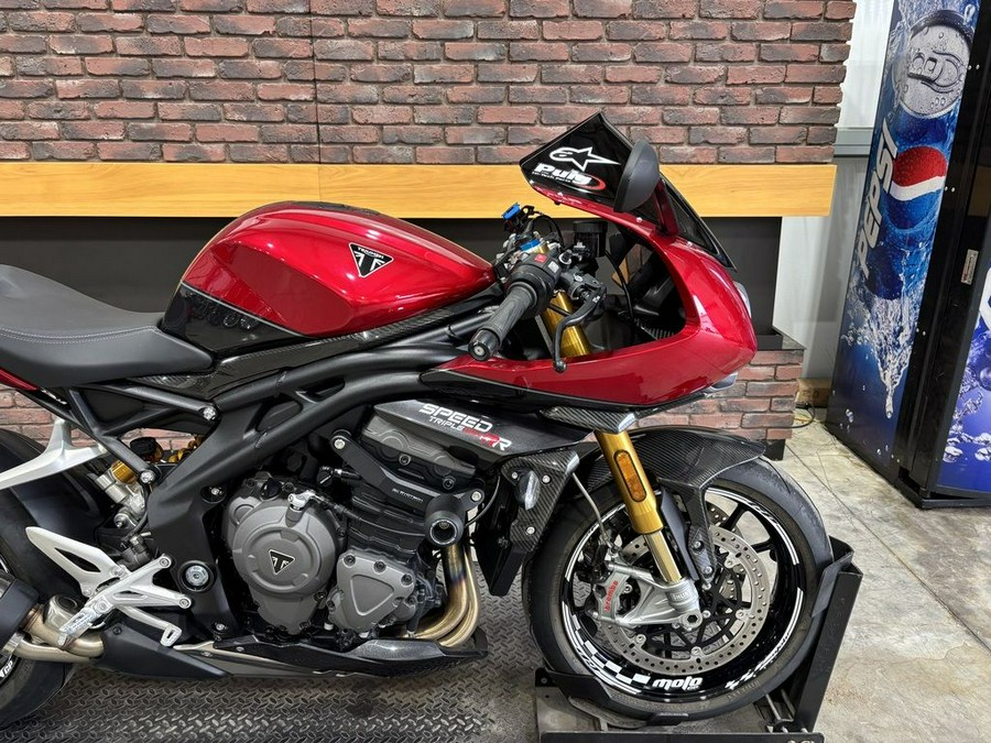 2022 Triumph Speed Triple 1200 RR Red Hopper Storm Grey