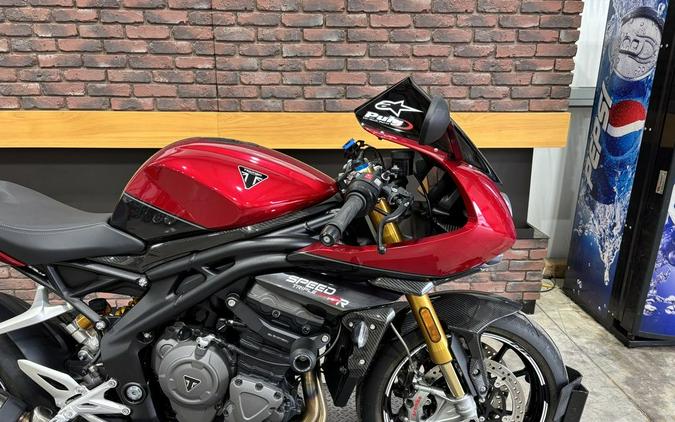 2022 Triumph Speed Triple 1200 RR Red Hopper Storm Grey