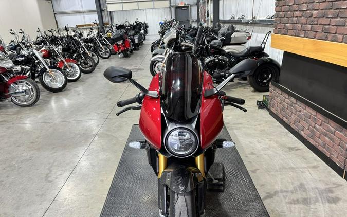 2022 Triumph Speed Triple 1200 RR Red Hopper Storm Grey