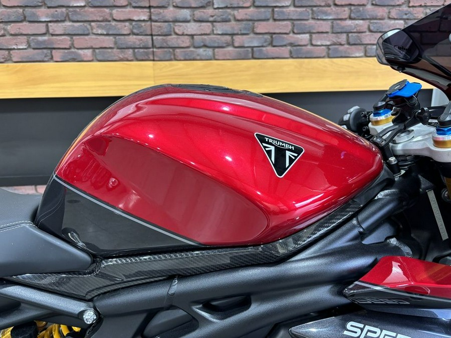 2022 Triumph Speed Triple 1200 RR Red Hopper Storm Grey