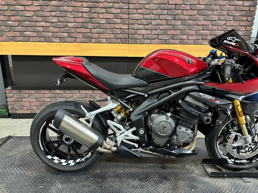 2022 Triumph Speed Triple 1200 RR Red Hopper Storm Grey