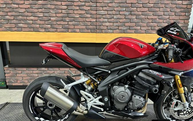 2022 Triumph Speed Triple 1200 RR Red Hopper Storm Grey