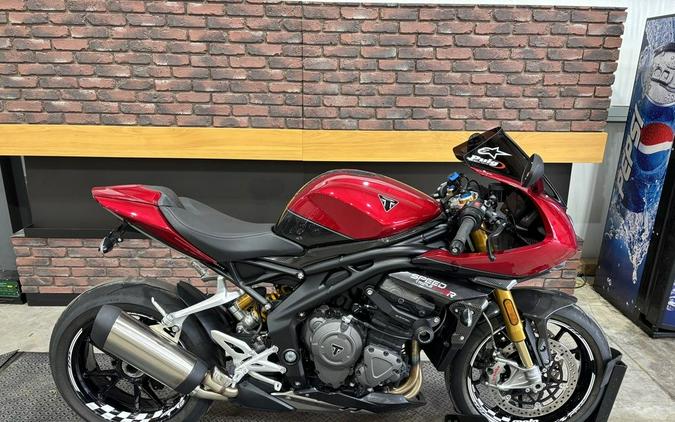 2022 Triumph Speed Triple 1200 RR Red Hopper Storm Grey
