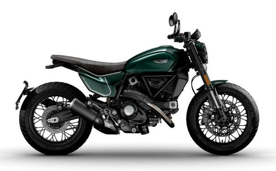 New 2026 Ducati Scrambler Nightshift Emerald Green