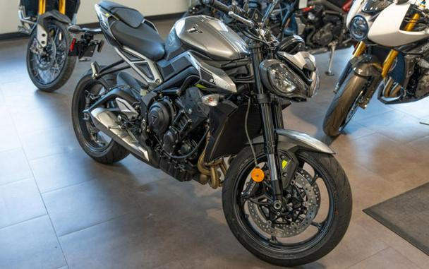 2024 Triumph Street Triple 765 R Silver Ice