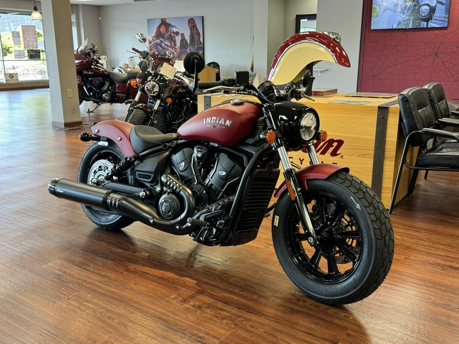 2025 Indian Motorcycle® Scout® Bobber Limited Sunset Red Smoke
