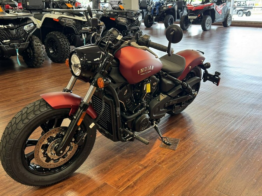 2025 Indian Motorcycle® Scout® Bobber Limited Sunset Red Smoke