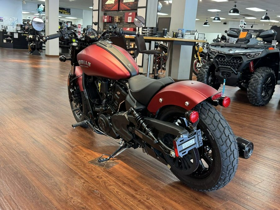 2025 Indian Motorcycle® Scout® Bobber Limited Sunset Red Smoke