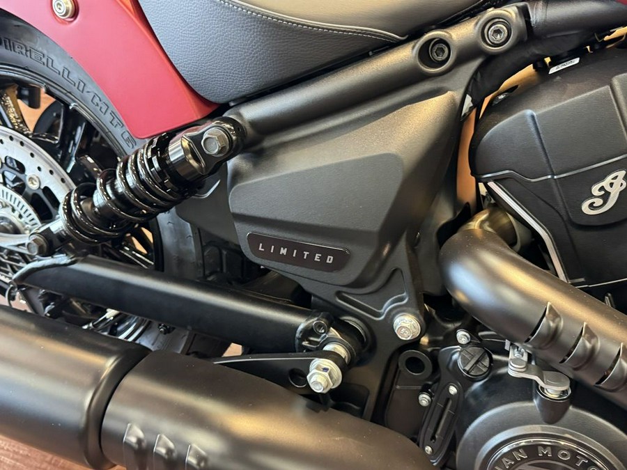 2025 Indian Motorcycle® Scout® Bobber Limited Sunset Red Smoke