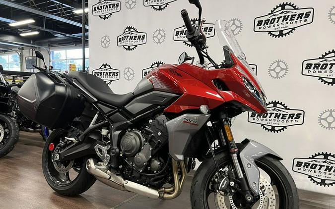 2023 Triumph Tiger Sport 660 Korosi Red / Graphite