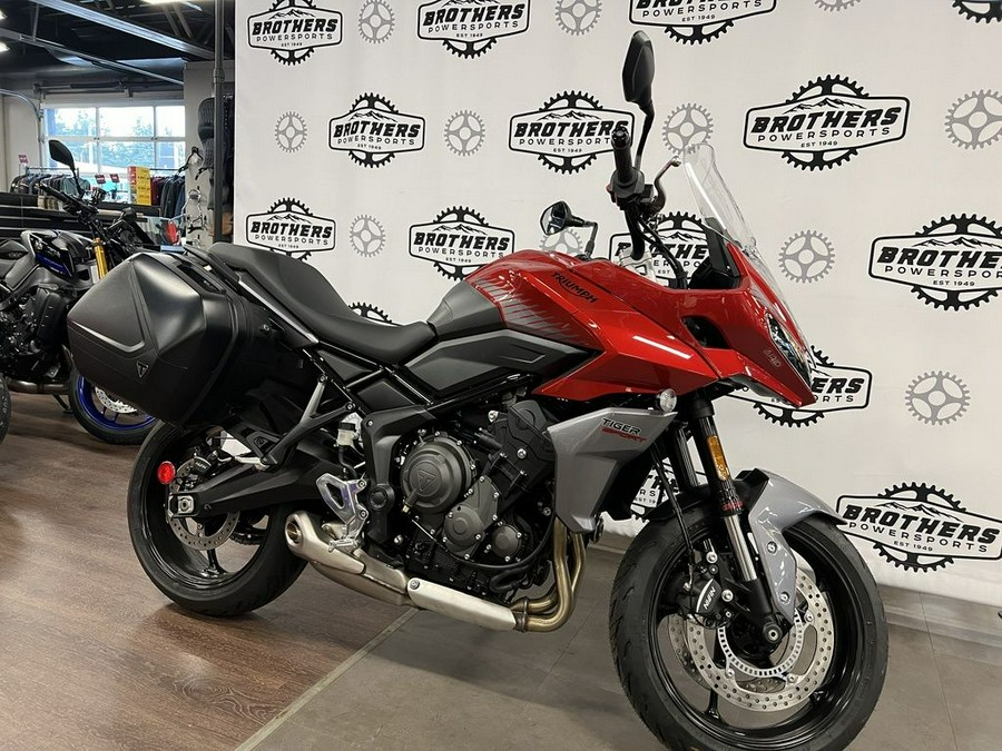 2023 Triumph Tiger Sport 660 Korosi Red / Graphite