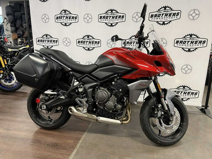 2023 Triumph Tiger Sport 660 Korosi Red / Graphite