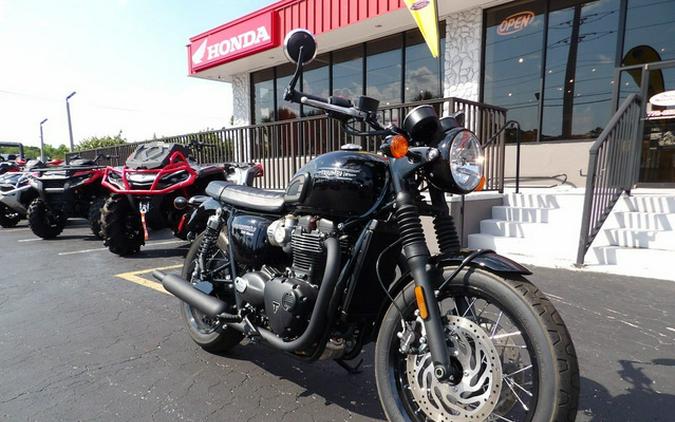 2022 Triumph Bonneville T120 Black Jet Black