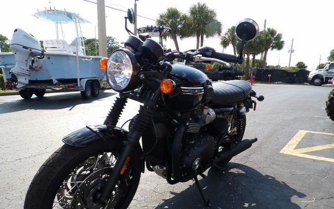 2022 Triumph Bonneville T120 Black Jet Black