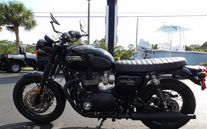 2022 Triumph Bonneville T120 Black Jet Black