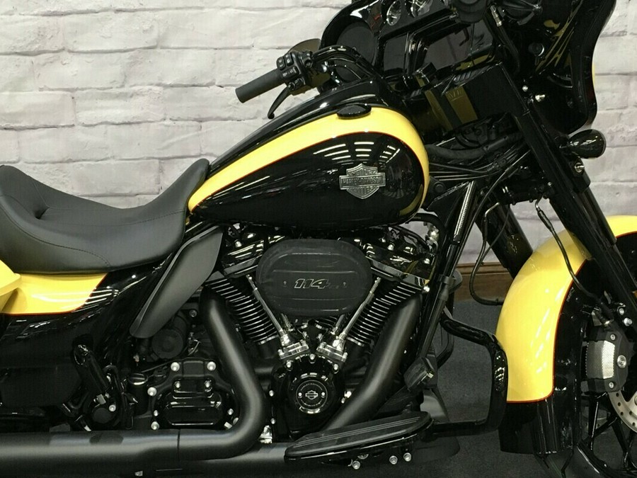 2023 Harley-Davidson Street Glide Special Ind Yellow/Vivid Blk - Blk FLHXS