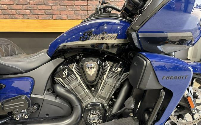 2024 Indian Motorcycle® Pursuit® Dark Horse® with PowerBand Audio Package Springfield Blue