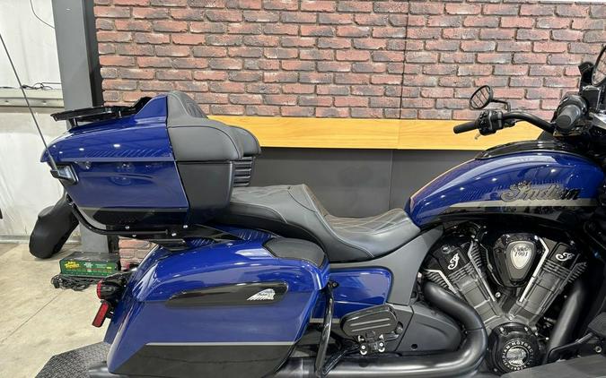 2024 Indian Motorcycle® Pursuit® Dark Horse® with PowerBand Audio Package Springfield Blue