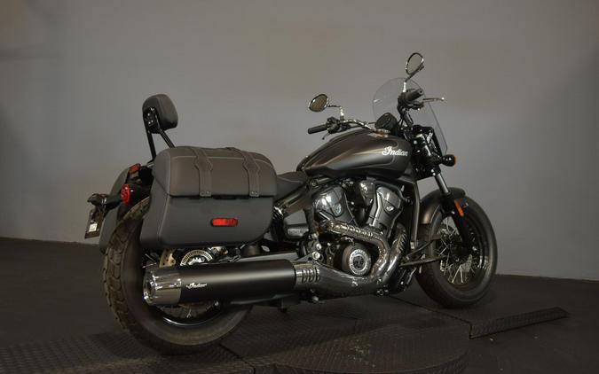 2025 Indian Motorcycle Super Scout Limited + Tech Black Smoke with Graphics