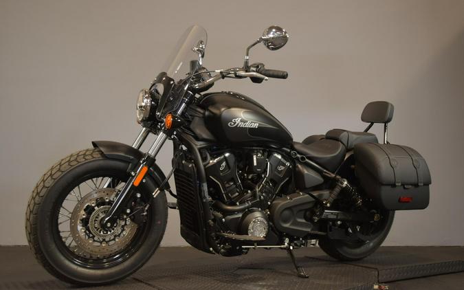 2025 Indian Motorcycle Super Scout Limited + Tech Black Smoke with Graphics